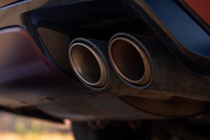 Exhaust Pipe Image of Range Rover Sport