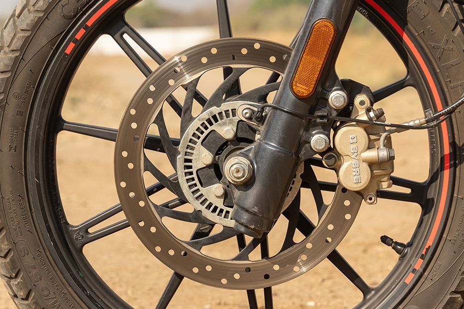 Front Brake of Scram 440
