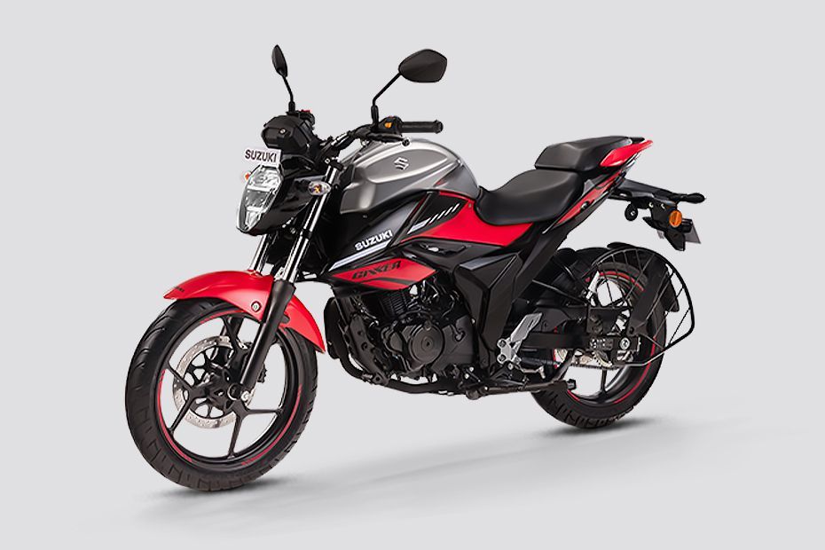 Front Left Quarter View View of Gixxer