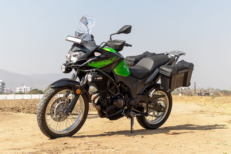 Front Left Quarter View View of Versys X 300
