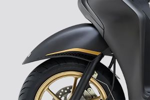 Front Mudguard & Suspension of Fascino 125 Fi Hybrid
