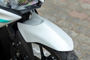 Front Mudguard & Suspension of AEROX-E