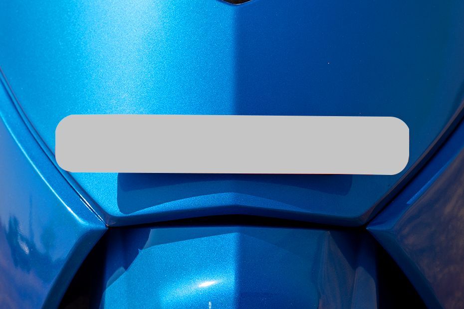 Front Number Plate of DX EV