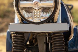 Front Number Plate of Scram 440
