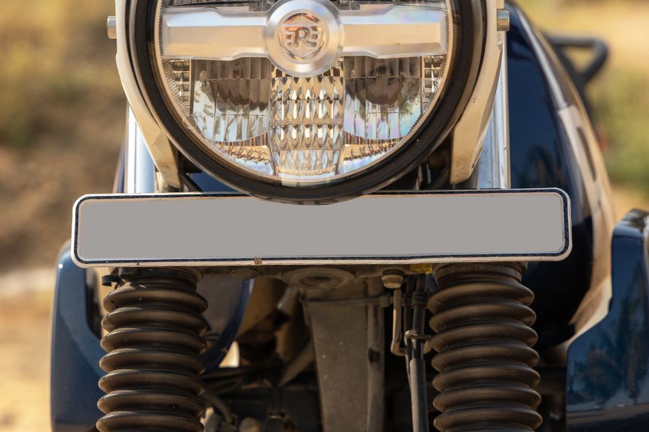Front Number Plate of Scram 440