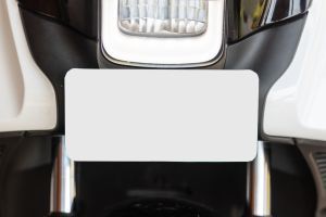 Front Number Plate of EC-06