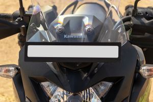 Front Number Plate of Versys X 300