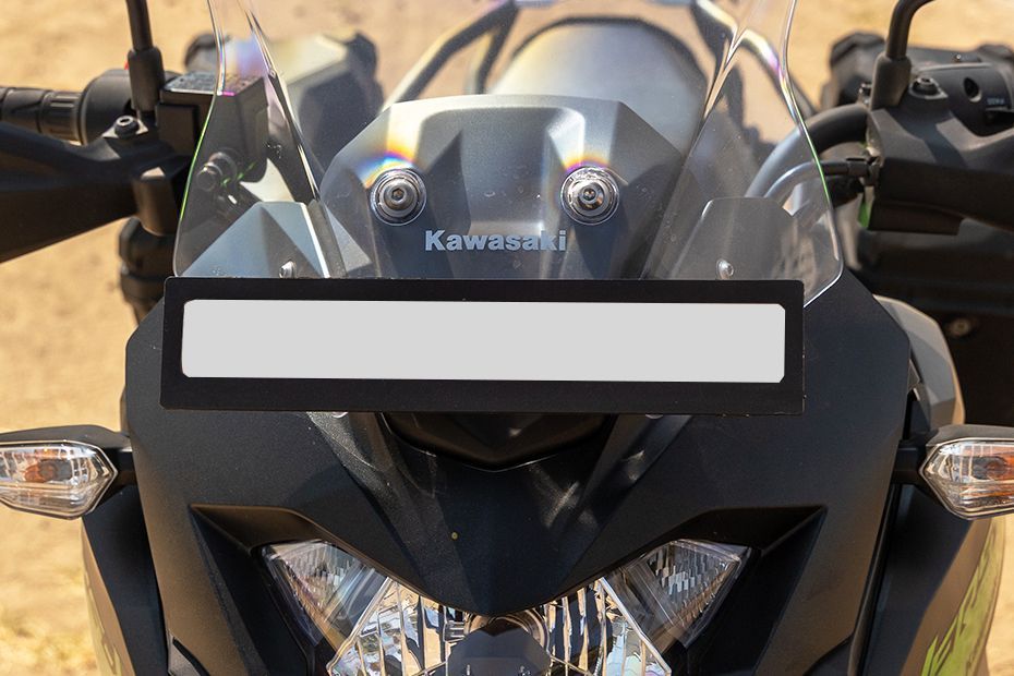 Front Number Plate of Versys X 300