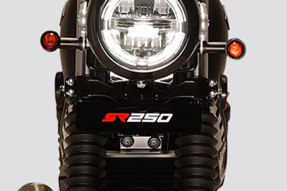 Front Number Plate of SR 250