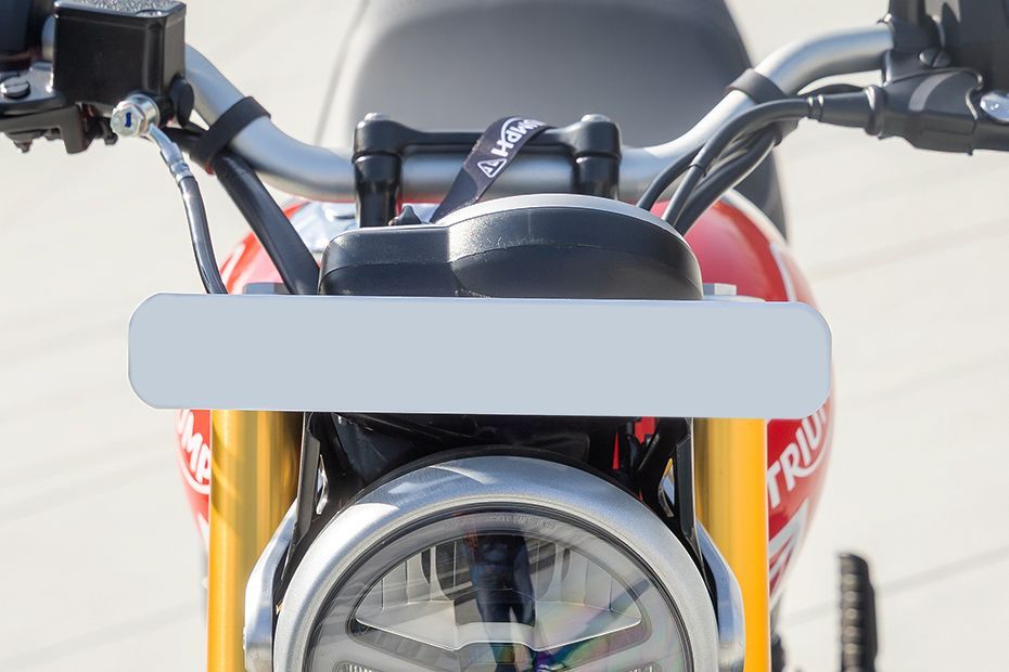 Front Number Plate of Speed 400
