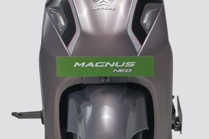 Front Number Plate of New Magnus Neo