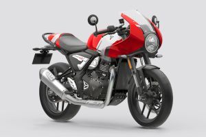 Front Right Quarter View of Thruxton 400