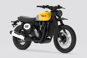 Front Right Quarter View of Scrambler 650