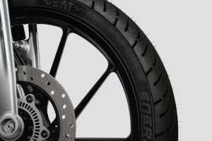 Front Tyre of Flying Flea C6