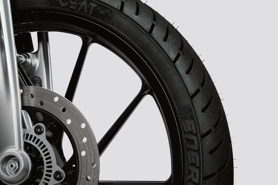 Front Tyre of Flying Flea C6