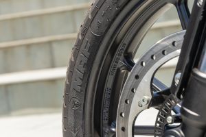 Front Tyre of Scrambler 400 X