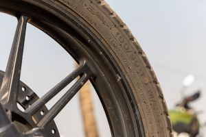 Front Tyre of Scram 440