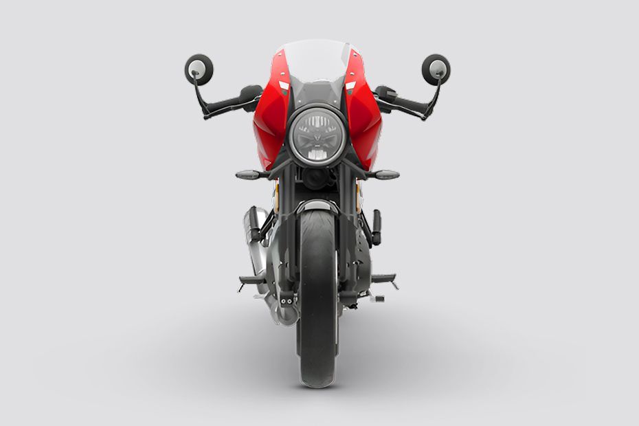 Front View of Thruxton 400