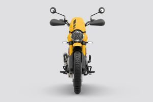 Front View of Scrambler 400 XC