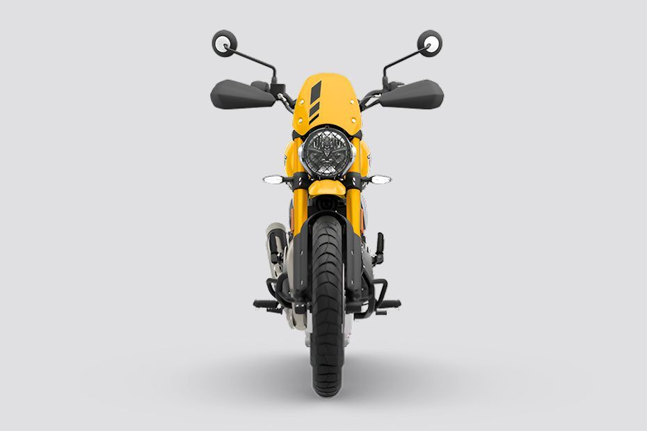 Front View of Scrambler 400 XC