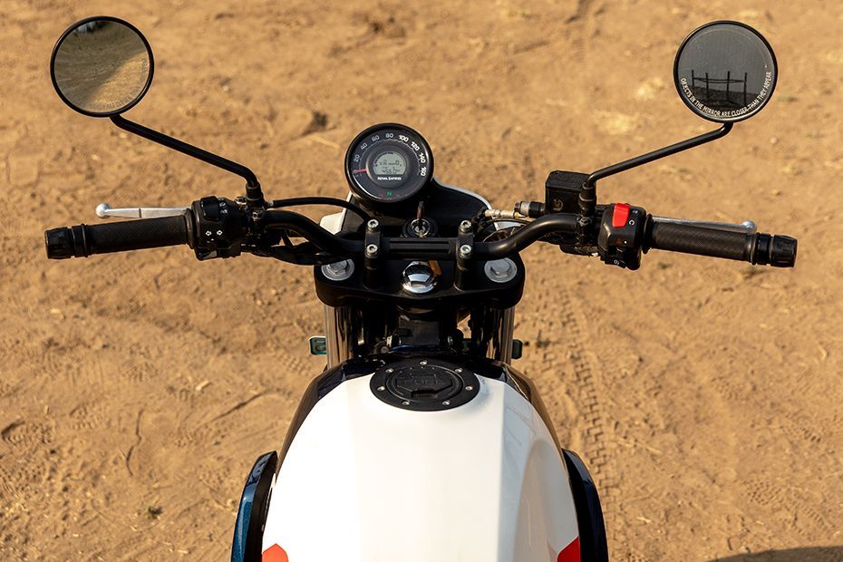 Handlebar of Scram 440