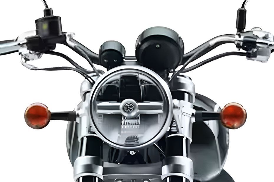 Headlamp of Super Meteor 650