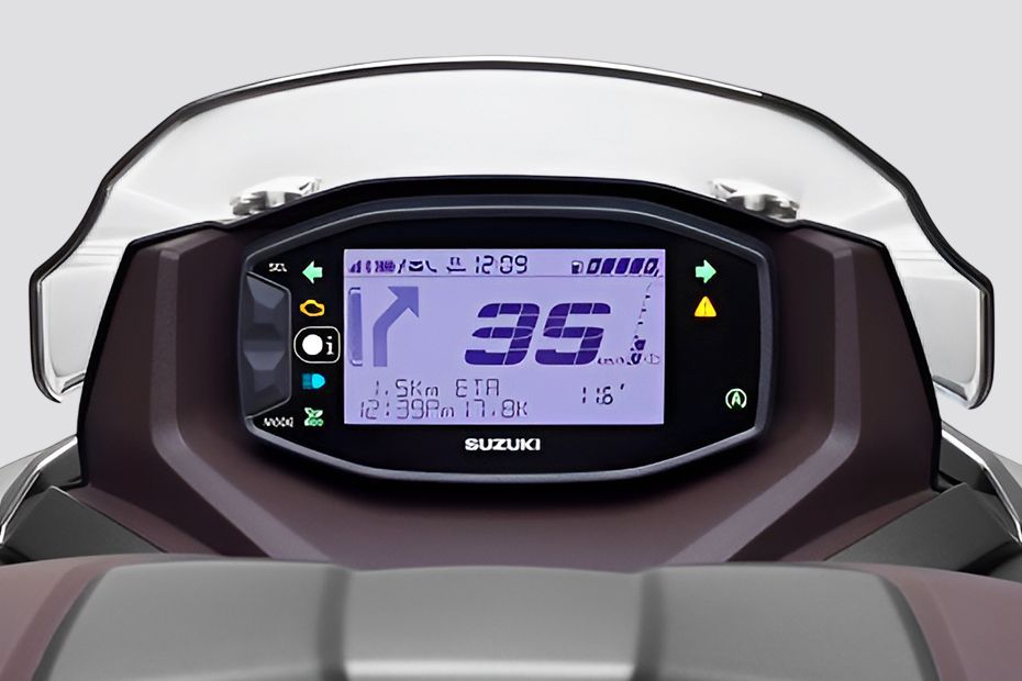 Instrument Cluster of Burgman Street (2018-2025)