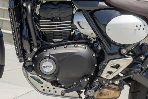 Engine (Left) of Scrambler 400 X