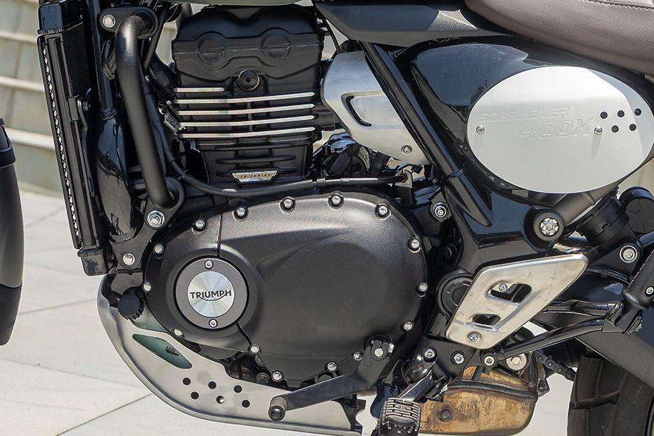 Engine (Left) of Scrambler 400 X