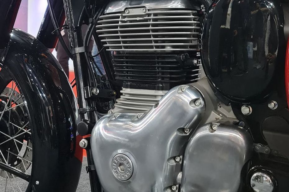 Engine (Left) of Classic 350 Flex Fuel