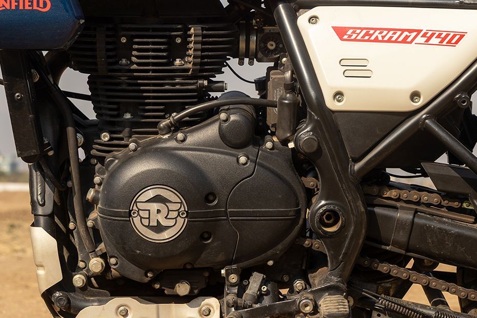 Engine (Left) of Scram 440