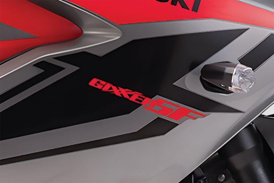Model Badge of Gixxer SF