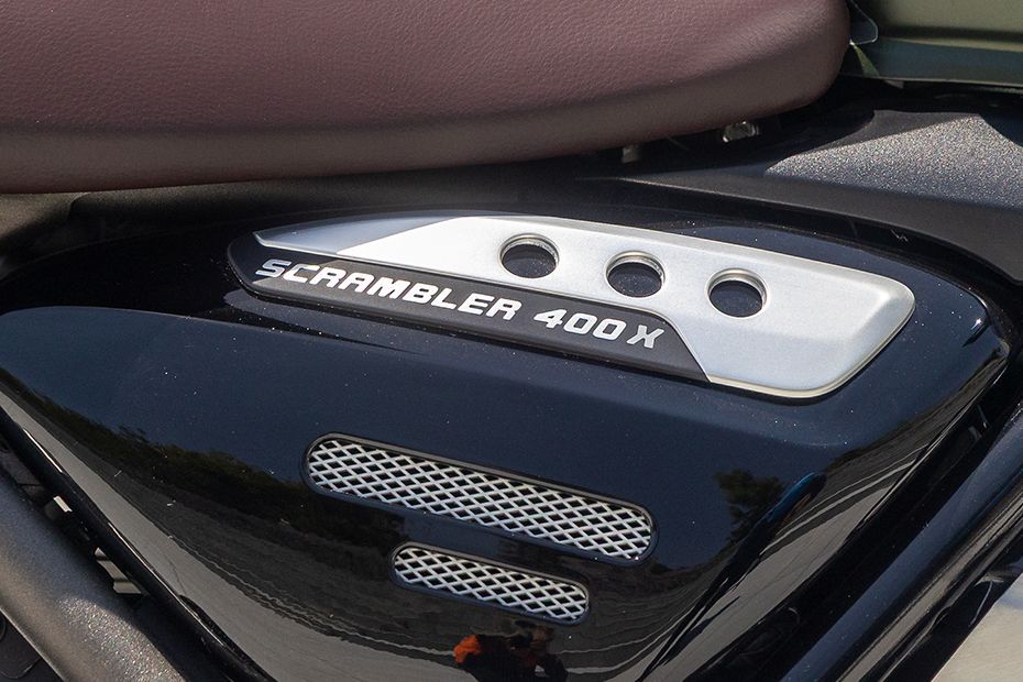 Model Badge of Scrambler 400 X