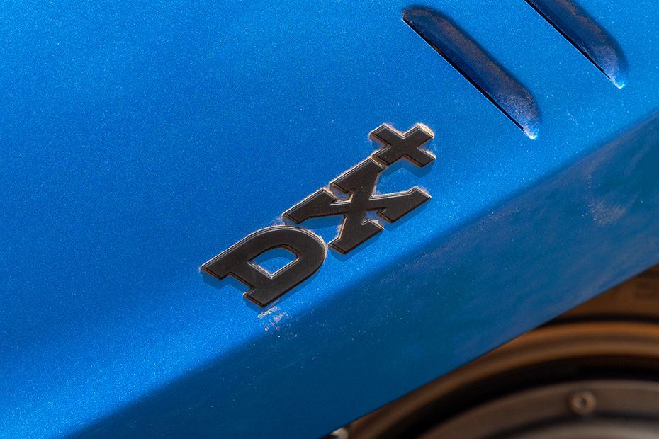 Model Badge of DX EV
