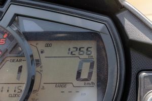Odometer of Versys X 300