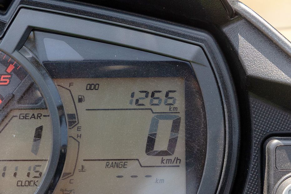 Odometer of Versys X 300
