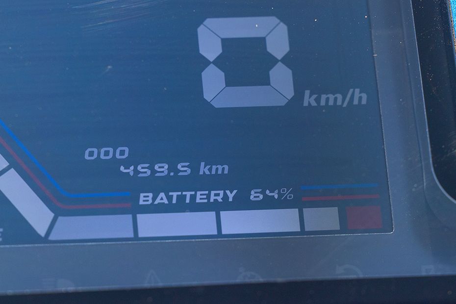 Odometer of DX EV