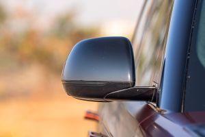 Outside Mirror Image of Range Rover Sport