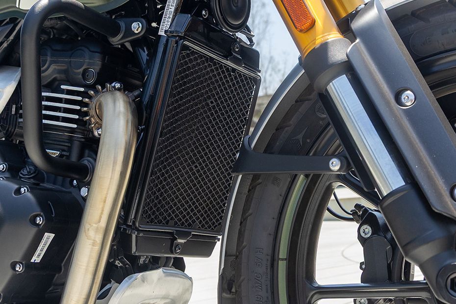 Radiator of Scrambler 400 X