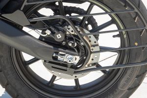 Rear Brake of Scrambler 400 X