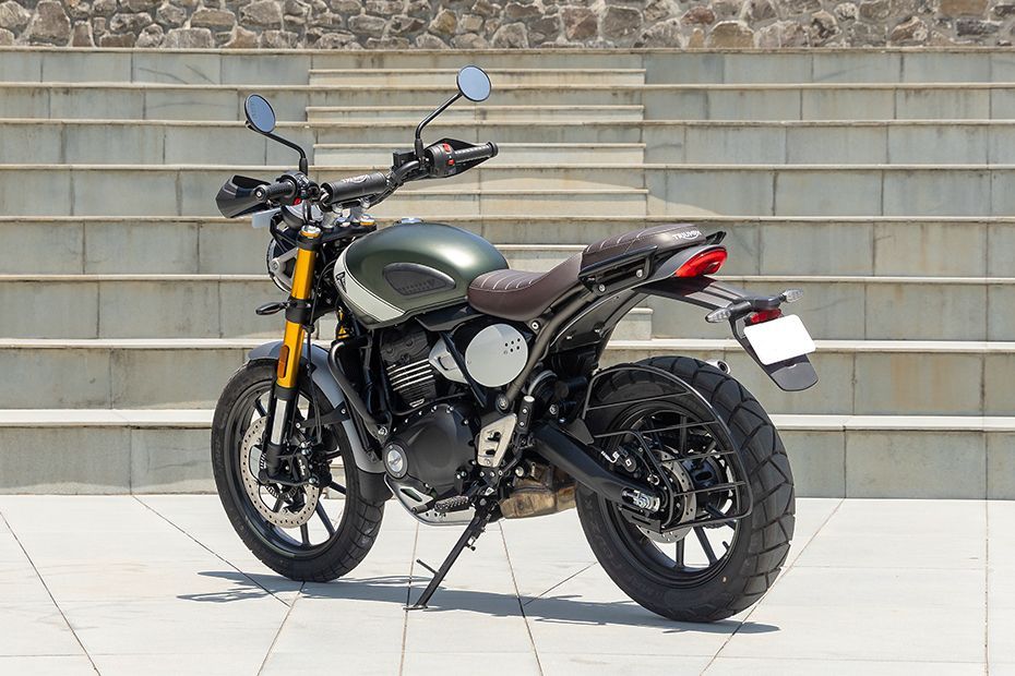 Rear Left Three Quarter View of Scrambler 400 X
