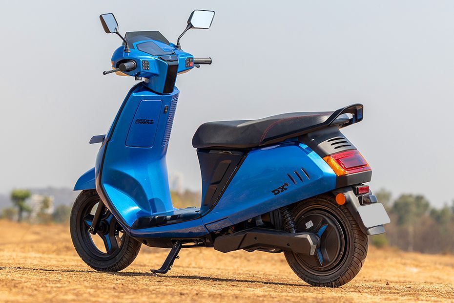 Rear Left Three Quarter View of DX EV