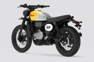 Rear Left Three Quarter View of Scrambler 650