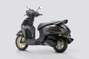 Rear Left Three Quarter View of Fascino 125 Fi Hybrid