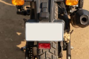 Rear Number Plate Scram 440