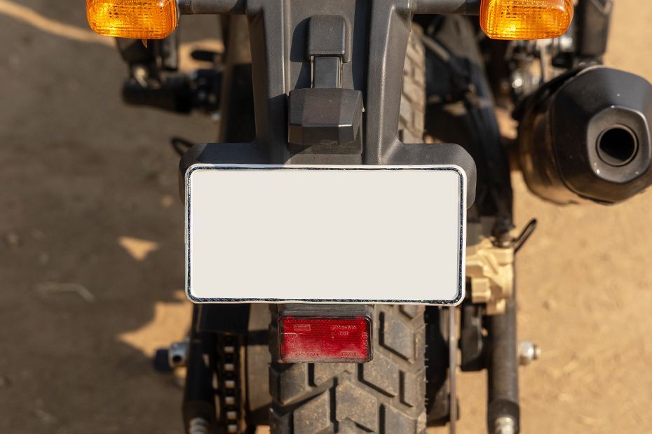 Rear Number Plate Scram 440