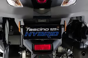 Rear Number Plate Fascino 125 Fi Hybrid