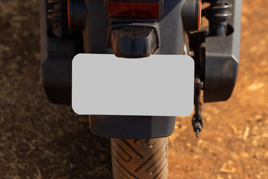 Rear Number Plate DX EV