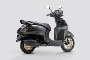 Rear Right Three Quarter View of Fascino 125 Fi Hybrid