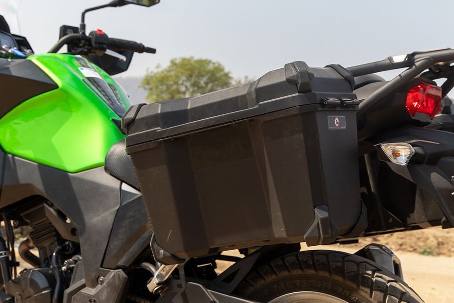 Rear Storage of Versys X 300